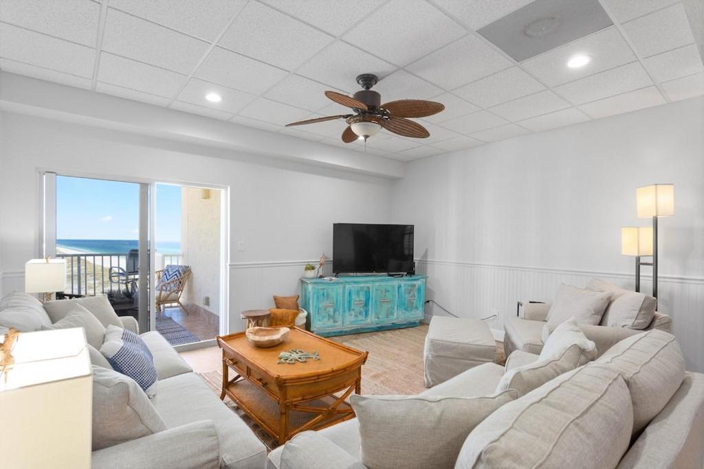 Ocean Front Penthouse Suite Panoramic Views Of Gulf,Pensacola Beach,Pier, & Bay Exteriér fotografie