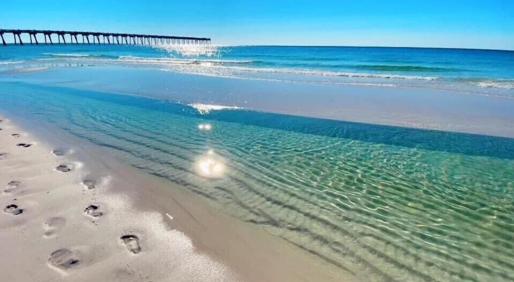 Ocean Front Penthouse Suite Panoramic Views Of Gulf,Pensacola Beach,Pier, & Bay Exteriér fotografie